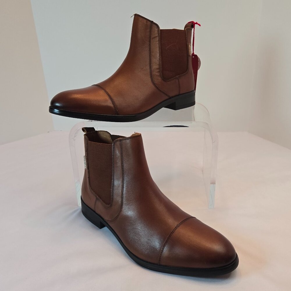 PIKOLINOS Men's Leather Bristol Chelsea Dress Boots Sz: 8 (41)- Brown